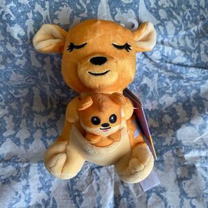Kangaroo Wishables Plush it's a small world Micro 5”H NEW DISNEY NWT